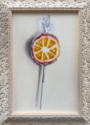 Lolly, Öl/Leinwand, 20 x 30 cm, 2025