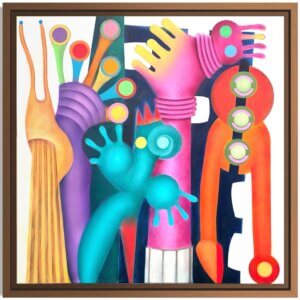 Social Geomety IV-Stage Fright_Frank Schaal