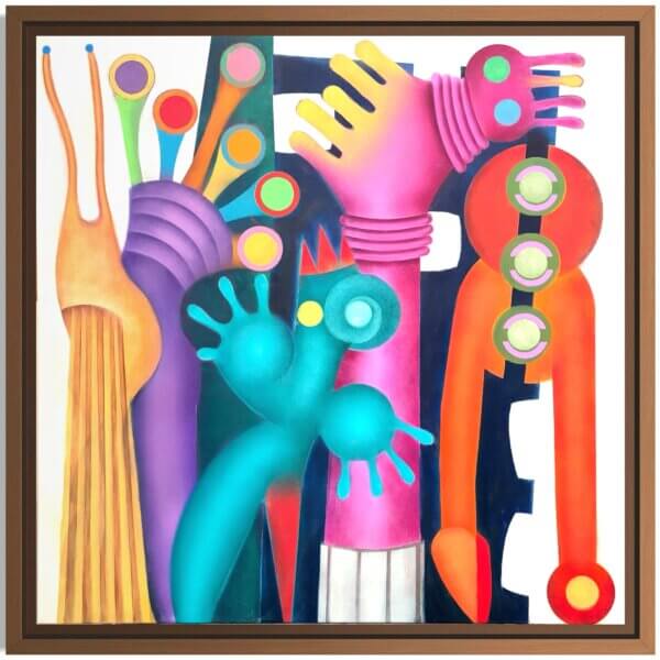 Social Geomety IV-Stage Fright_Frank Schaal