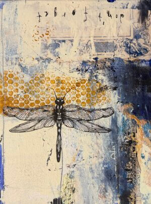 insects1, Acryl/Leinwand, 30 x 40 cm, 2026