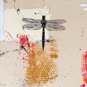 insects1, Acryl/Leinwand, 50x 50 cm, 2026