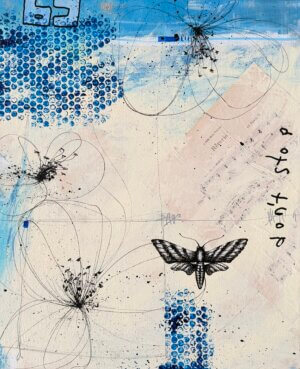 insects1, Acryl/Leinwand, 50 x 60 cm, 2026