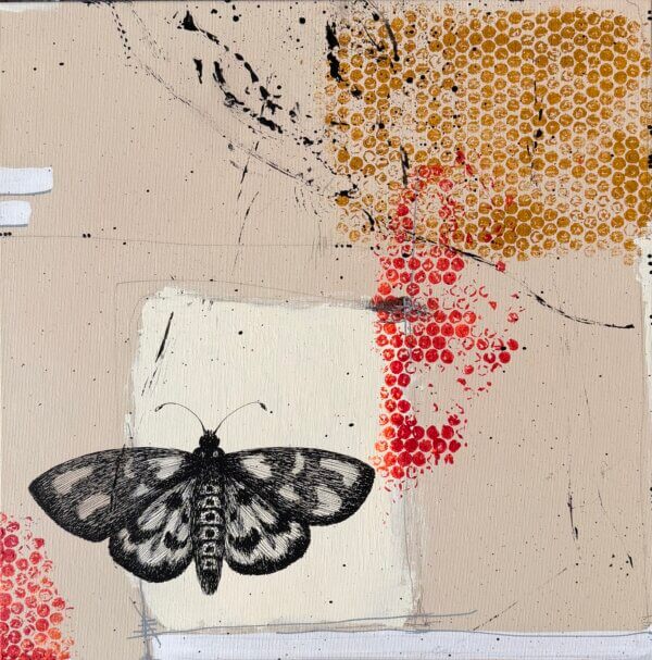 insects2, Acryl/Leinwand, 50 x 50 cm, 2026