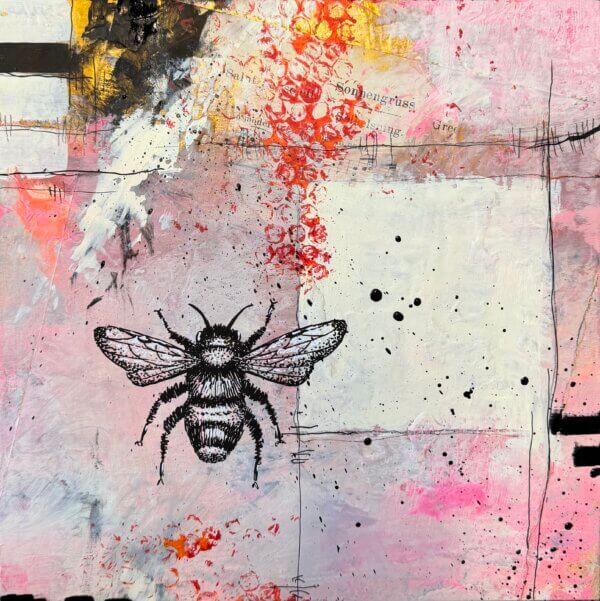 insects, Acryl/Holz, 30 x 30 cm, 2026
