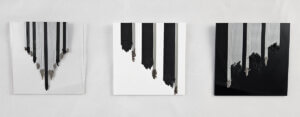 M.P.T.A.F. - Mini Plexiglass Tape Acrylic Filler - Triptychon