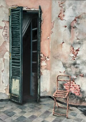 Italia, Öl/Leinwand, 50 x 70 cm, 2026